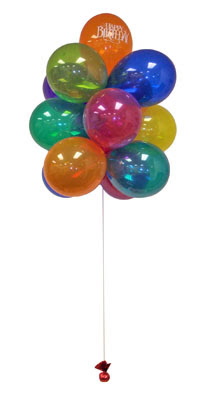  stanbul beikta iek gnderme  Sevdiklerinize 17 adet uan balon demeti yollayin.
